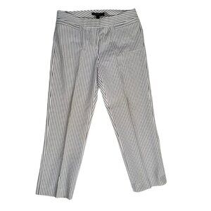 Lafayette 148 New York Striped Straight Leg Pants - Size 6